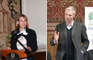 Jill Morris e Zac Goldsmith