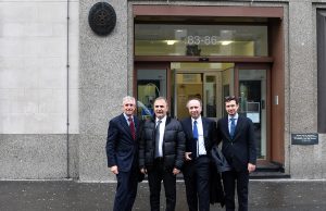 Luigi Vignali, Riccardo Merlo, Marco Villani e Francesco De Angelis