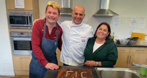 From left to right Darren Short, Enzo Oliveri and Terry Parry-Davies