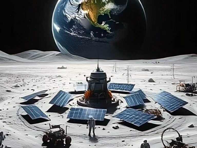 Progetto italiano per energia nucleare sulla luna 9