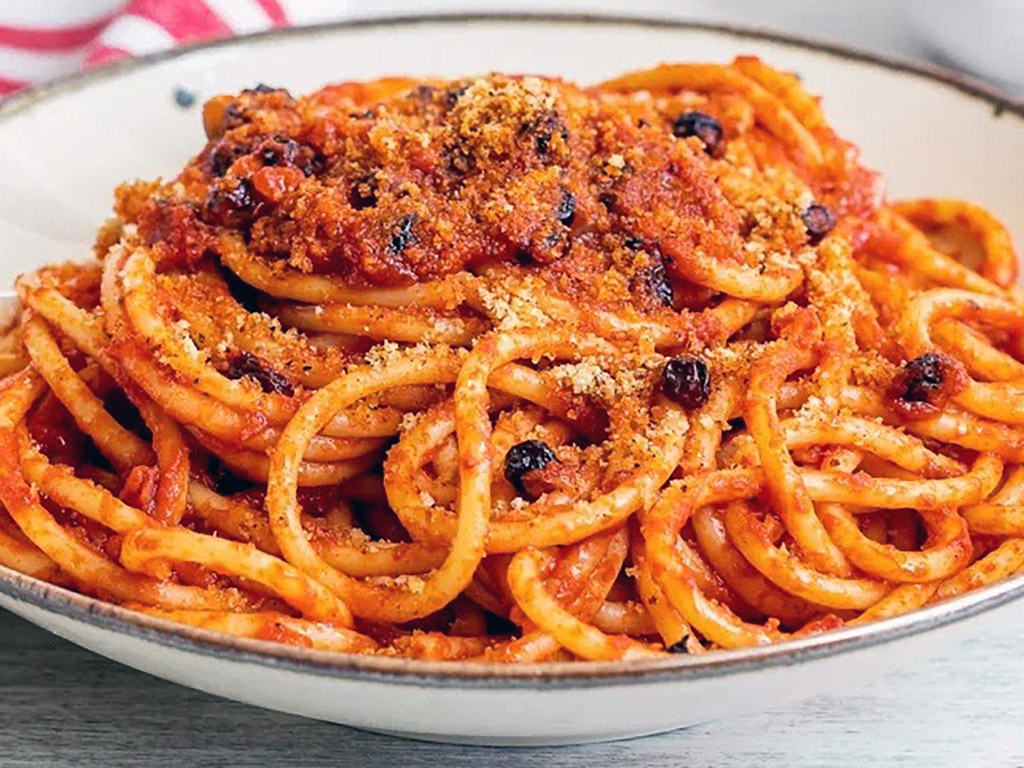 Pasta with anchovies 9