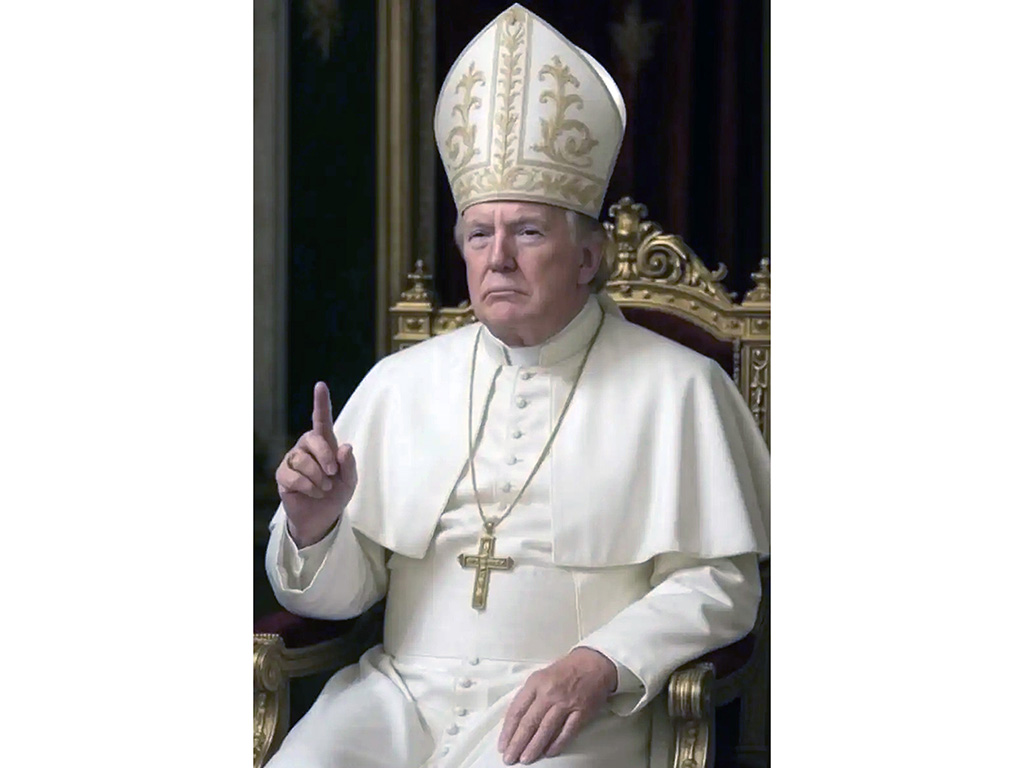 Trump as Pope 9