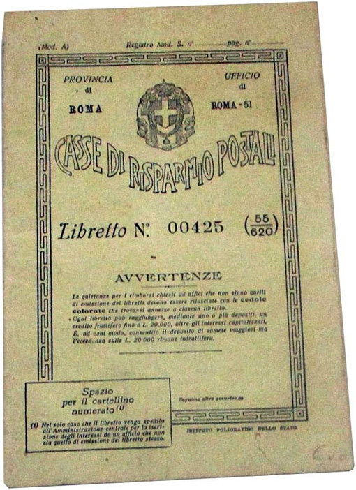 Il libretto postale 1 9