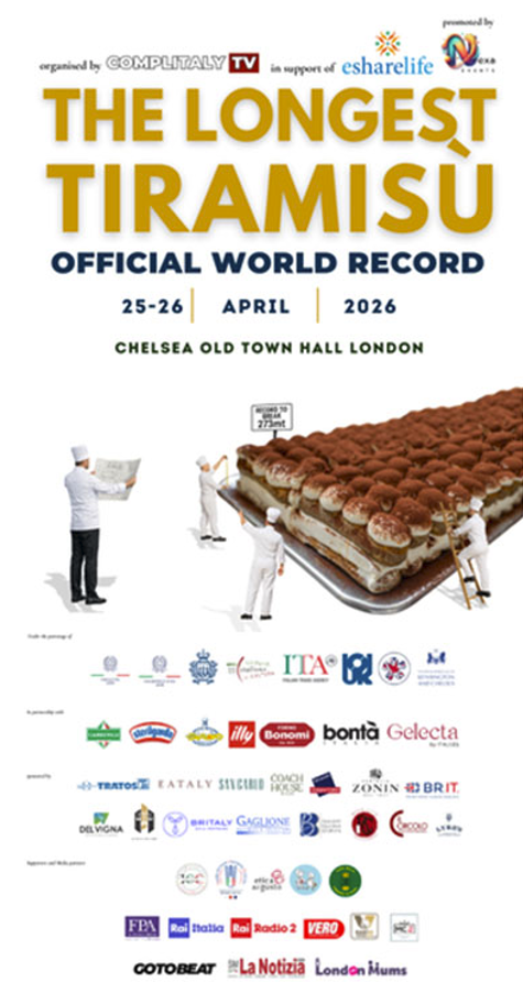The Longest Tiramisù Record
